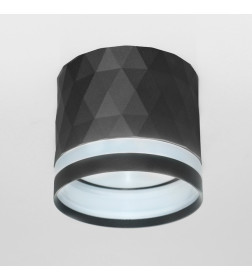 Светильник накладной GX53 черный, ромб, с боковым рассеивателем General