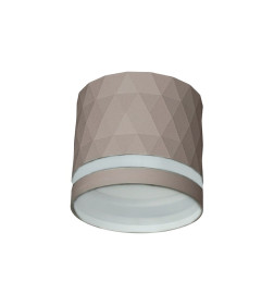 Светильник накладной GX53 графит, ромб, с боковым рассеивателем General