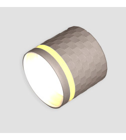 Светильник накладной GX53 графит, кирпич, с боковым рассеивателем General