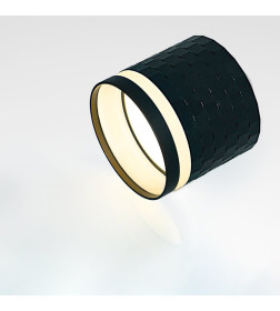 Светильник накладной GX53 черный, кирпич, с боковым рассеивателем General