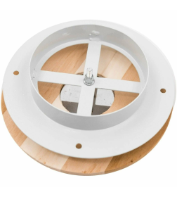 Клапан вентиляционный для бани D=100мм "Можжевельник" DW03235 Doorwood