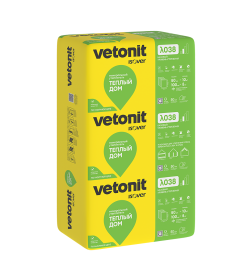 Плита теплоизоляционная Vetonit/ISOVER Тёплый дом Плита  50/Е/К (610х1170х50мм) 1уп=9,9918 м2/0,5м3 УЦЕНКА