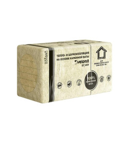 Утеплитель базальтовый Vetonit/Isover ФАСАД 50х600х1000мм (2,4 м.кв.;0,12куб.)
