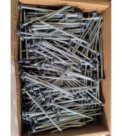 Гвозди шиферные с шайбой 4,2*120 (упак/1400гр)