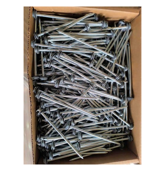 Гвозди шиферные с шайбой 4,2*120 (упак/1400гр) (4811114001199) 