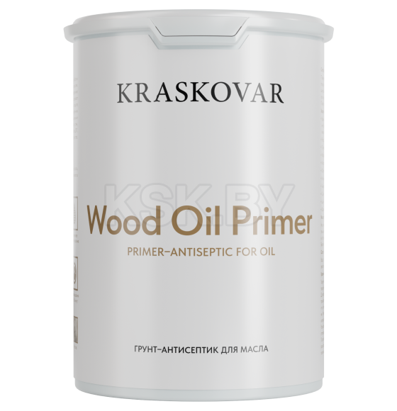 Грунт-антисептик для масла Wood Oil Primer 0,9л