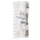 Шнур сетевой с вилкой ПВСмб 3x0,75 мм2 1,5 м с/з (белый) TDM Народный SQ1305-0575 (SQ1305-0575) 