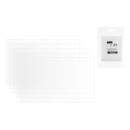 Стекло защитное внутреннее к щитку сварщика 106х65 мм (упак. 5 шт.) SOLARIS WA-2493 (WA-2493) 