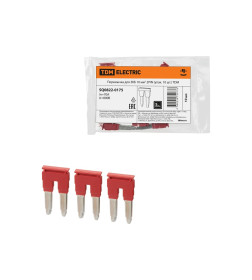 Перемычка для ЗКБ 10 мм2 2PIN (упак. 10 шт.) TDM SQ0822-0175