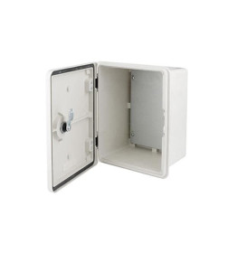 Бокс навесной с монтажной панелью (300х250х170мм) IP65 Etien