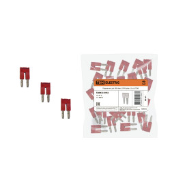 Перемычка для ЗКБ 4 мм2 2PIN (упак. 25 шт.) TDM SQ0822-0062