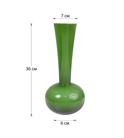 Ваза керамическая 7*36см FLORA 119364