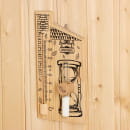 Термометр для бани с песочными часами 15 мин "Дом", деревянный, 28 х 14 см, Добропаровъ (9785833) 