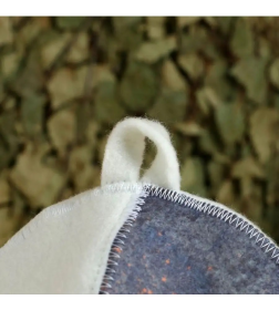 Шапка для бани принт "Будь всегда впереди" Добропаровъ