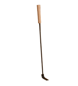 Кочерга металлическая, с деревянной ручкой, длина 60 см Добропаровъ