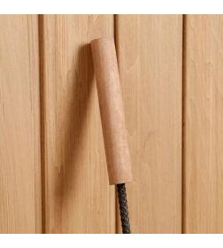 Кочерга металлическая, с деревянной ручкой, длина 60 см Добропаровъ