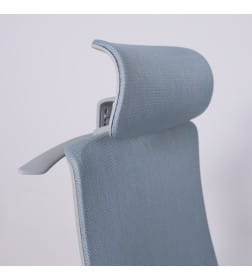 Кресло поворотное DYNAMIC светло-серый+ бирюзовый 123695