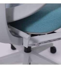Кресло поворотное DYNAMIC светло-серый+ бирюзовый 123695