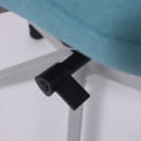 Кресло поворотное DYNAMIC светло-серый+ бирюзовый 123695 (123695) 