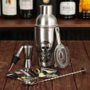 Подарочный набор барный «Крутой бармен» (5 предметов) карточки с рецептами (9227061) 