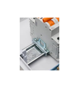 Ограничитель на DIN-рейку, металл (упак. 10 шт.) TDM SQ0804-0023