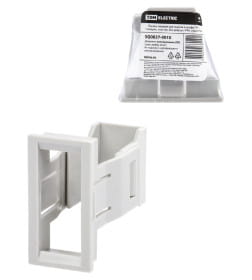 Панель лицевая для выреза в шкафу ПЛ-1, 1 модуль, пластик, без дверцы, IP40, серая TDM SQ0827-0010