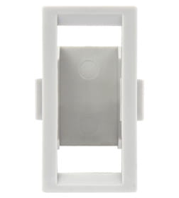 Панель лицевая для выреза в шкафу ПЛ-1, 1 модуль, пластик, без дверцы, IP40, серая TDM SQ0827-0010