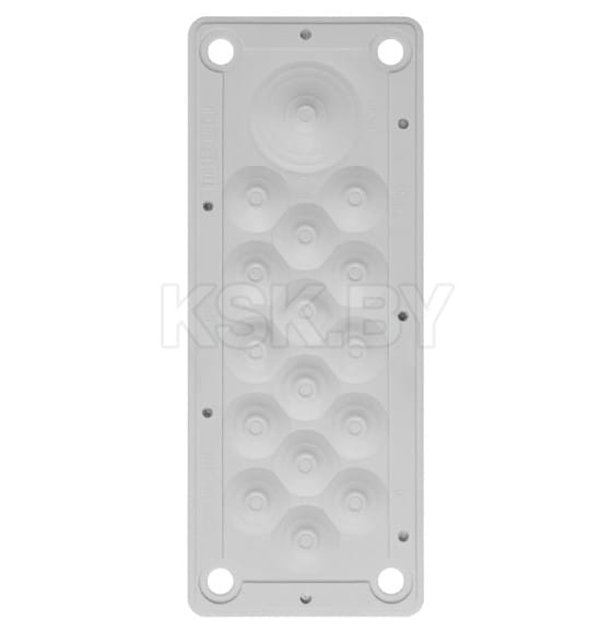 Кабельный ввод мембранный КВМ-16, ТЭП, RAL7035, IP54, 16 вводов TDM SQ0814-0010 (SQ0814-0010) 