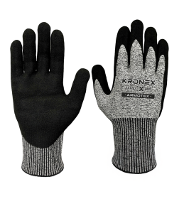 Перчатки KRONEX X-PRO ARMOTEX Nitrile sandy серый микс