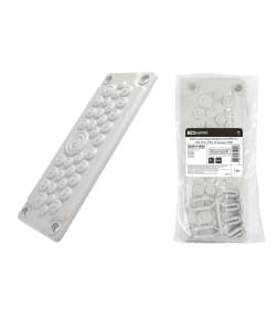 Кабельный ввод мембранный КВМ-35, ТЭП, RAL7035, IP66, 35 вводов TDM SQ0814-0008