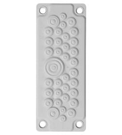 Кабельный ввод мембранный КВМ-35, ТЭП, RAL7035, IP66, 35 вводов TDM SQ0814-0008