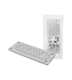 Кабельный ввод мембранный КВМ-50, ТЭП, RAL7035, IP66, 50 вводов TDM SQ0814-0007