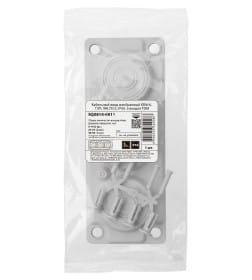 Кабельный ввод мембранный КВМ-6, ТЭП, RAL7035, IP66, 6 вводов TDM SQ0814-0011