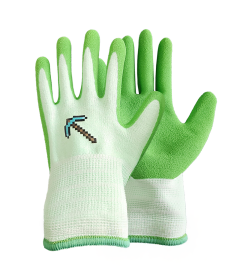 Перчатки KRONEX X-PRO GARDEN mini Latex sandy зеленый микс 3