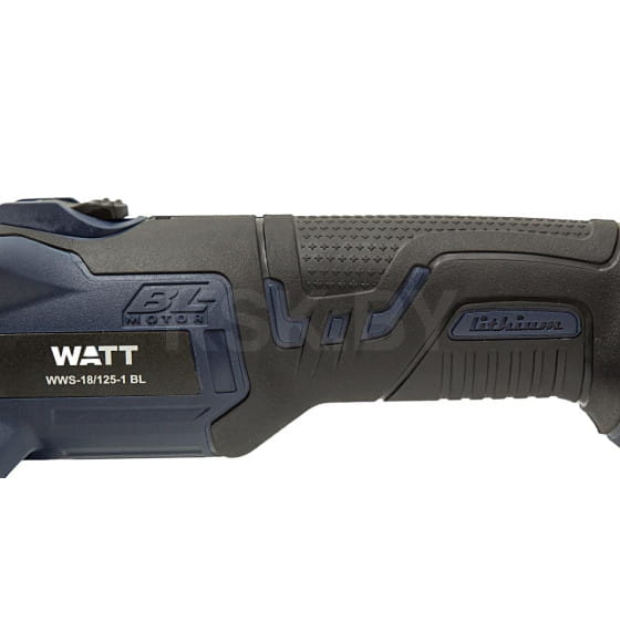 Углошлифмашина аккумуляторная WATT WWS-18/125-1BL (4.018.125.00) 