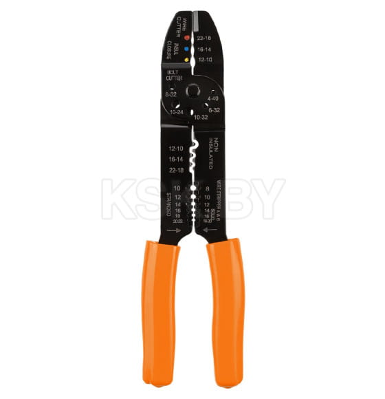 Клещи обжимные КО-У, универсальные (обжим, зачистка, винторез) "МастерЭлектрик" TDM SQ1001-0008 (SQ1001-0008) 