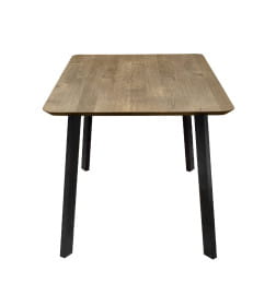 Стол МАЙОН,1300х800х740мм, дуб галифакс табак/черное подстолье КС-60 