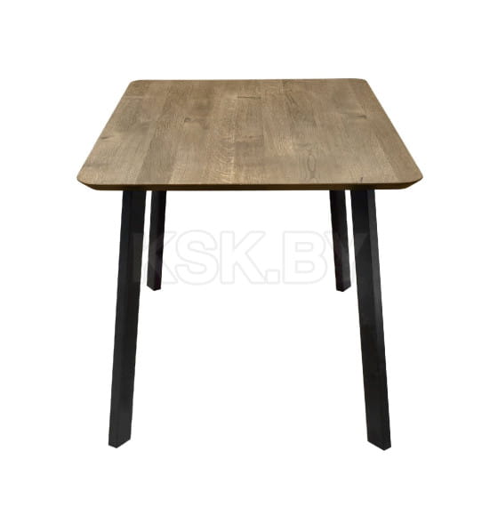 Стол МАЙОН,1200х800х740мм, дуб галифакс табак/черное подстолье КС-60 (108151) 