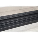 Дверь входная "Рона Smart зеркало" Бетон графит/белый (левая)  960х2050 мм