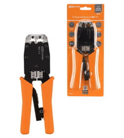 Клещи обжимные КО-11 обжим RJ-11/12/45 (8P8C, 6P6C, 6P4C, 6P2C) "МастерЭлектрик" TDM SQ1001-0012
