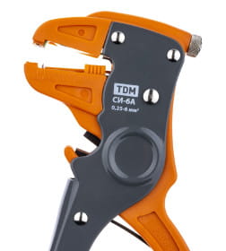 Съемник изоляции автоматический СИ-6А, сечение зачищаемого провода 0,25-6 мм "МастерЭлектрик" TDM SQ1003-0103