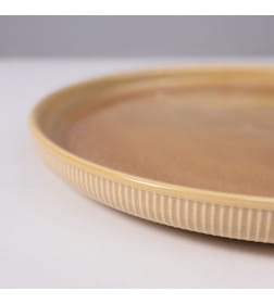 Блюдо фарфоровое 26,5*3см STRIA 119517