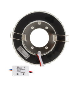 Светильник встраиваемый СВ 03-18 GХ53 230В LED подсветка 5 Вт зеркальный/хром TDM SQ0359-0155