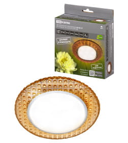 Светильник встраиваемый СВ 03-17 GХ53 230В LED подсветка 5 Вт золото/хром TDM SQ0359-0154