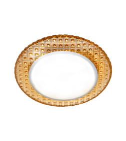 Светильник встраиваемый СВ 03-17 GХ53 230В LED подсветка 5 Вт золото/хром TDM SQ0359-0154