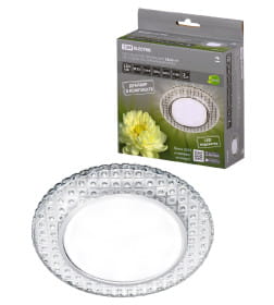 Светильник встраиваемый СВ 03-17 GX53 230В LED подсветка 5 Вт зеркальный/хром TDM SQ0359-0153