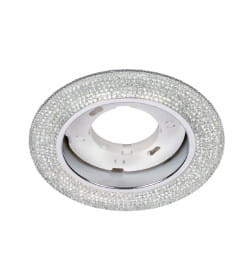 Светильник встраиваемый СВ 03-11 GX53 230В LED подсветка 5 Вт зеркальный/хром TDM SQ0359-0149
