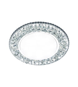 Светильник встраиваемый СВ 03-09 GX53 230В LED подсветка 5 Вт зеркальный/хром TDM SQ0359-0147