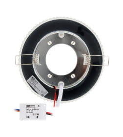 Светильник встраиваемый СВ 03-09 GX53 230В LED подсветка 5 Вт зеркальный/хром TDM SQ0359-0147