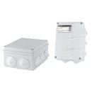 Коробка распаячная ОП 150х110х70 мм, крышка, IP44, 10 гермовводов TDM SQ1401-1241 (SQ1401-1241) 